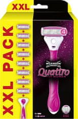 Wilkinson Sword Quattro for Women brivnik + 8 glav