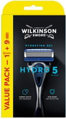 Wilkinson Sword Brivnik Hydro 5 Skin Protection + 9 glav