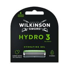 Wilkinson Sword Hydro 3 Black Edition nadomestne glave 4 kos