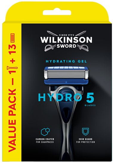 Wilkinson Sword Brivnik Hydro 5 Skin Protection + 13 glav