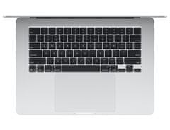 Apple MacBook Air 15 prenosnik, Silver, 38,9cm (15,3), M4 10C CPU/10C GPU, 16GB, 256GB, macOS (mw1g3cr/a)