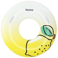 Bestway Napihljiv obroč Stisnjena limona, premer 114 cm