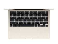 Apple MacBook Air 13 prenosnik, Starlight, 34,5cm (13,6), M4 10C CPU/10C GPU, 16GB, 512GB, macOS (mw103cr/a)