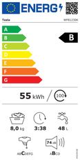 TESLA WF81230K pralni stroj, 8 kg