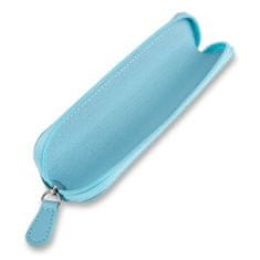 Parker PU etui pastelno modre barve