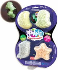 PlayFoam Set za modeliranje kroglic 1+1 (4 barvne+4 svetleče)
