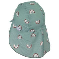 Sterntaler Vodna kapa z zaščito vratu UV50+ zelena mavrica uni- 45 cm 6-9 m