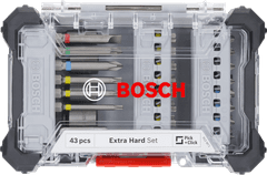 BOSCH Professional 43-delni komplet vijačnih nastavkov Extra Hard (2607017723)