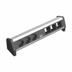 Bachmann DESK 1 namizni razdelilec 3x220V, 3xprazen 902.002