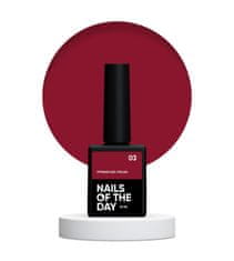 shumee NAILSOFTHEDAY Vitrage 03 - vitraž bordo hibridni lak, 10 ml