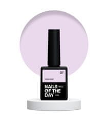 shumee NAILSOFTHEDAY Kremna podlaga 07 - mlečno roza podlaga za občutljive nohte, 10 ml