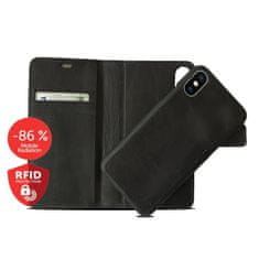 Radicover zaščitni ovitek za iPhone X (2in1, črn, usnje)