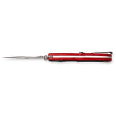 shumee Manly City CPM S90V 60-62 HRC nož črno rdeč