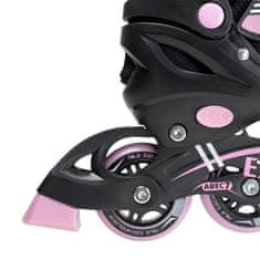 shumee NF7103 A 2v1 ČRNO/ROZA ROLERI VELIKOST S Z DIMENZIJAMI PL. FIGURICA NILS EXTREME