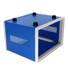shumee Modro kovinsko ohišje za naprave 120x320x268mm