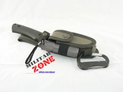 shumee Olive survival nož, žepni nož, svetilka, karabin