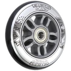shumee PU 90x24 82A ČRNA (4 kosi) + ABEC-9 KROM (8 kosi) NILS EXTREME SET
