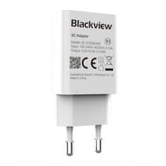 Blackview adapter / polnilec, 10W, 1x USB Type-A, univerzalna kompatibilnost, varnostne zaščite, 82x35x23mm, bel