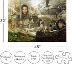 Aquarius Gospodar prstanov Puzzle 3000 kosov