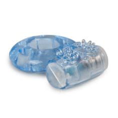 Easytoys Vibracijski obroček za penis, moder