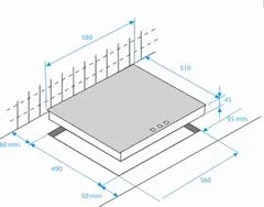 Beko HIC64404T steklokeramična plošča