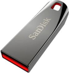 SanDisk USB ključ Cruzer Force 64 GB, USB 2.0, sivo-rdeč