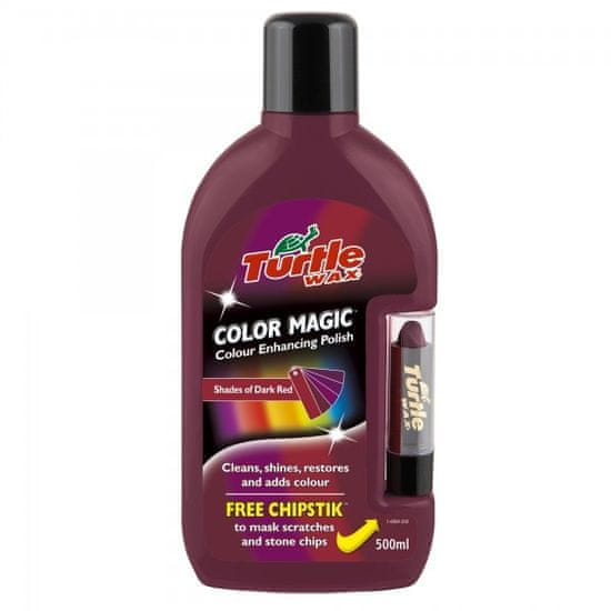 Turtle Wax polirna tekočina Color Magic Plus, temno rdeča