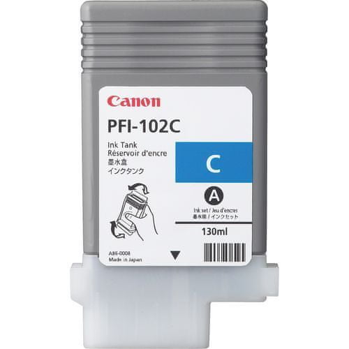 Canon Kartuša PFI-102C cyan Dye