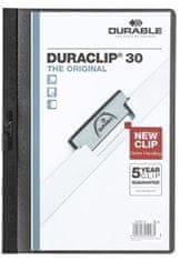 Durable mapa Duraclip 30 (2200), A4, črna