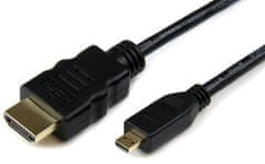 Sinnect kabel HDMI HighSpeedHDMI-microHDMI M/M 1,5 m (12.303) - odprta embalaža