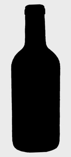 Securit Črna kredna tabla Silhouette, steklenica, max. 30 x 50 cm
