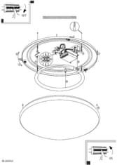 Eglo Stropna svetilka Eglo Giron 89253