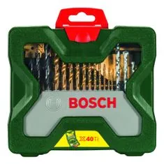 Bosch 40-delni komplet svedrov in vijačnih nastavkov X-Line Titanium (2607019600)