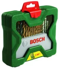 Bosch 40-delni komplet svedrov in vijačnih nastavkov X-Line Titanium (2607019600)