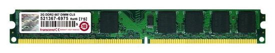 Transcend pomnilnik (RAM) DDR2 2 GB PC667 (JM667QLU-2G)