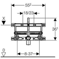 Geberit Element za bide Kombifix (457.530.00.1)