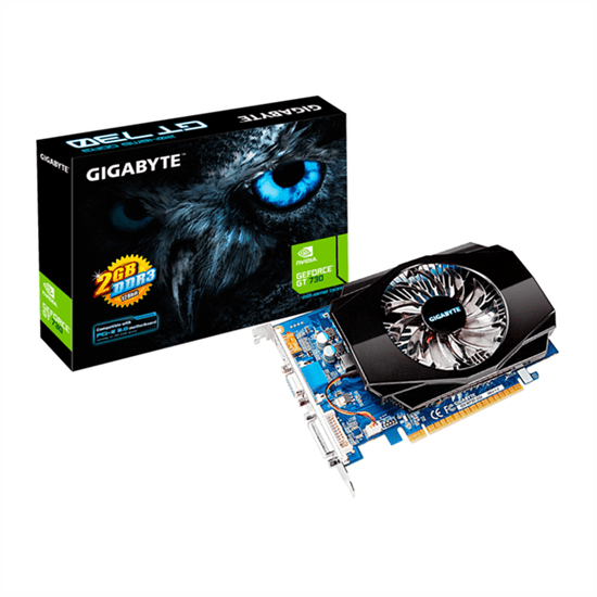 Gigabyte grafična kartica GT 730, 1GB GDDR3, PCI-E 2.0 (GV-N730D5OC-1GI)