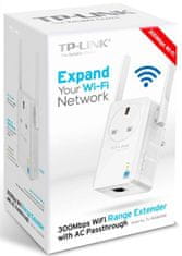 TP-Link ojačevalec WLAN omrežja TL-WA860RE Range Extender 300Mbps z vtičnico