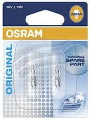 Osram žarnica 12V 1,2W steklena (W2x4,6d)