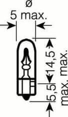 Osram žarnica 24V 1,2W (2x4,6d) steklena 10 kos.