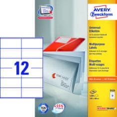 Avery Zweckform etikete 3424, 105x48 mm, bele