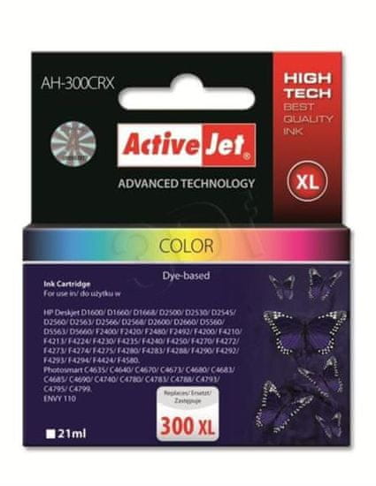 ActiveJet barvno črnilo HP 300XL