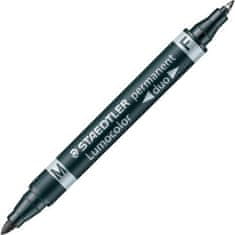 Staedtler flomaster Lumocolor Duo, črn