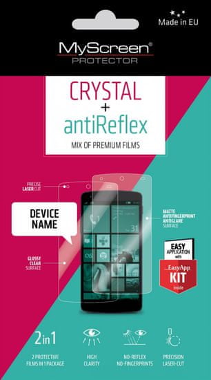 MyScreen Protector zaščitna folija Sony Xperia Z5 Antireflex + Crystal, 2kos