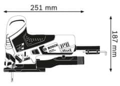 BOSCH Professional vbodna žaga GST 90 E (060158G000)