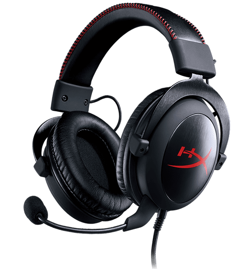 Kingston Gaming slušalke HyperX Cloud, USB, črne