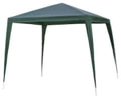 Happy Green paviljon Gazebo Party, temno zelen 2,4x2,4 m