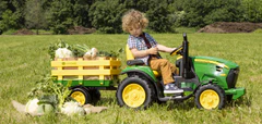 Peg Perego baterijski traktor s prikolico John Deere Ground Force