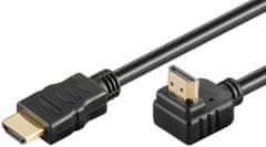 Goobay HDMI kotni kabel z mrežno povezavo, 5 m