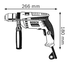 BOSCH Professional udarni vrtalnik GSB 13 RE (0601217100)